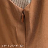 Vネックワイドレッグサロペット レディース 無地 | Dewlily | 詳細画像17