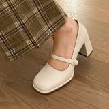 チャンキーヒールパンプス レディース シューズ | Dewlily | 詳細画像17 