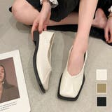 スクエアパンプス レディース シューズ | Dewlily | 詳細画像1