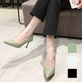 ピンヒールパンプス シューズ 韓国ファッション | Dewlily | 詳細画像1