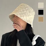 ブロックチェック風バケットハット 韓国ファッション 10代 | Dewlily | 詳細画像1