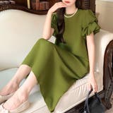 パフスリーブワンピース レディース 春服 | Dewlily | 詳細画像11 