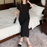 パフスリーブワンピース レディース 春服 | Dewlily | 詳細画像15 