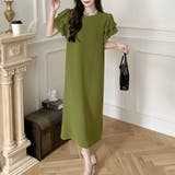 パフスリーブワンピース レディース 春服 | Dewlily | 詳細画像16 