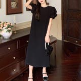 パフスリーブワンピース レディース 春服 | Dewlily | 詳細画像3 