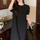 パフスリーブワンピース レディース 春服 | Dewlily | 詳細画像4 