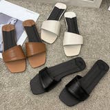 フラットミュールサンダル 韓国ファッション 10代 | Dewlily | 詳細画像16