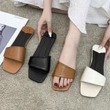 フラットミュールサンダル 韓国ファッション 10代 | Dewlily | 詳細画像17