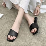 フラットミュールサンダル 韓国ファッション 10代 | Dewlily | 詳細画像8