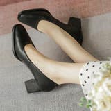 シンプルパンプスヒール 韓国ファッション 10代 | Dewlily | 詳細画像3 