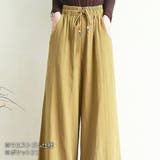 カジュアルワイドパンツ レディース ボトムス | Dewlily | 詳細画像14 