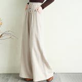 カジュアルワイドパンツ レディース ボトムス | Dewlily | 詳細画像7 