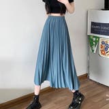 プリーツロングスカート レディース ボトムス | Dewlily | 詳細画像11 