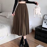 プリーツロングスカート レディース ボトムス | Dewlily | 詳細画像13 