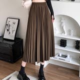プリーツロングスカート レディース ボトムス | Dewlily | 詳細画像2 