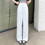 ロングタックパンツ レディース ボトムス | Dewlily | 詳細画像10