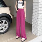 ロングタックパンツ レディース ボトムス | Dewlily | 詳細画像4