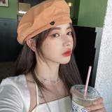 カジュアルベレー帽 韓国ファッション 10代 | Dewlily | 詳細画像15 