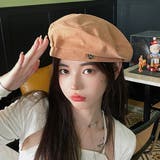 ブラウン | カジュアルベレー帽 韓国ファッション 10代 | Dewlily