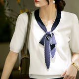 リボンサマーニット 韓国ファッション 10代 | Dewlily | 詳細画像3 