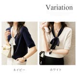 リボンサマーニット 韓国ファッション 10代 | Dewlily | 詳細画像5 