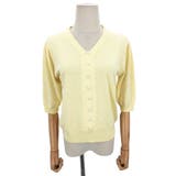 フェイクパールVネックニット 韓国ファッション 10代 | Dewlily | 詳細画像20 