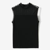 シアーフレンチノースリーブニット 韓国ファッション 10代 | Dewlily | 詳細画像16 