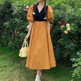 ロングリボンカシュクールワンピース 韓国ファッション 10代 | Dewlily | 詳細画像8 