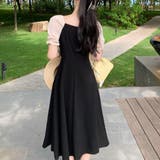 パフスリーブワンピース 韓国ファッション 10代 | Dewlily | 詳細画像11 