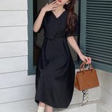 パフスリーブワンピース 韓国ファッション 10代 | Dewlily | 詳細画像15