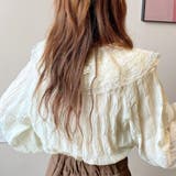 フリルレースブラウス 韓国ファッション 10代 | Dewlily | 詳細画像10 