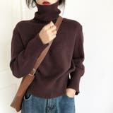 タートルネックセーター 秋 冬 | Dewlily | 詳細画像11