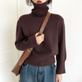 タートルネックセーター 秋 冬 | Dewlily | 詳細画像13