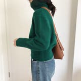 タートルネックセーター 秋 冬 | Dewlily | 詳細画像14