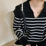 ニットチュニック 秋 冬 | Dewlily | 詳細画像11