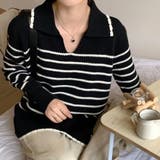 ニットチュニック 秋 冬 | Dewlily | 詳細画像3