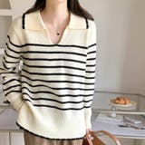 ニットチュニック 秋 冬 | Dewlily | 詳細画像8