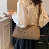 プリーツスクエアバッグ 春夏秋冬 韓国ファッション | Dewlily | 詳細画像7 