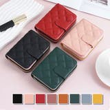 キルティングミニカードケース 春夏秋冬 韓国ファッション | Dewlily | 詳細画像1 