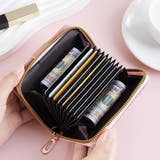 キルティングミニカードケース 春夏秋冬 韓国ファッション | Dewlily | 詳細画像3 