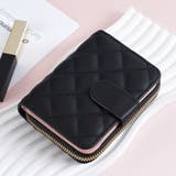 キルティングミニカードケース 春夏秋冬 韓国ファッション | Dewlily | 詳細画像6 