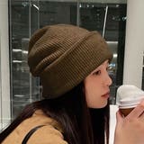 シンプルニット帽 秋 冬 | Dewlily | 詳細画像11