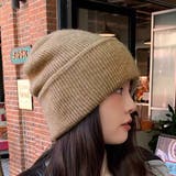シンプルニット帽 秋 冬 | Dewlily | 詳細画像13