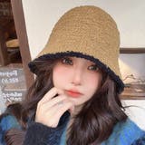 バイカラーバケットハット 秋 冬 | Dewlily | 詳細画像14 