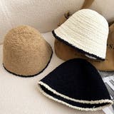 バイカラーバケットハット 秋 冬 | Dewlily | 詳細画像17 