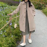 シンプルチェスターコート レディース 10代 | Dewlily | 詳細画像3 