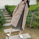 シンプルチェスターコート レディース 10代 | Dewlily | 詳細画像8 