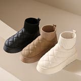 キルティングフェイクムートンブーツ レディース 10代 | Dewlily | 詳細画像2 