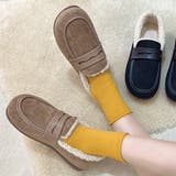 裏起毛ボアローファー レディース 10代 | Dewlily | 詳細画像8