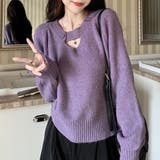 ラメニットセーター レディース 10代 | Dewlily | 詳細画像12